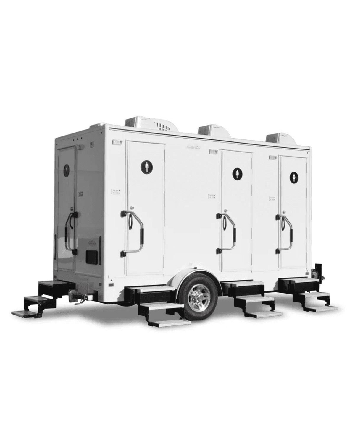 5 Stall Restroom Trailer